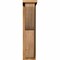 Ekena Millwork Crestline Rough Sawn Corbel w/Backplate, Western Red Cedar, 6"W x 14"D x 26"H COR06X14X26CRE01RWR - alternate 3